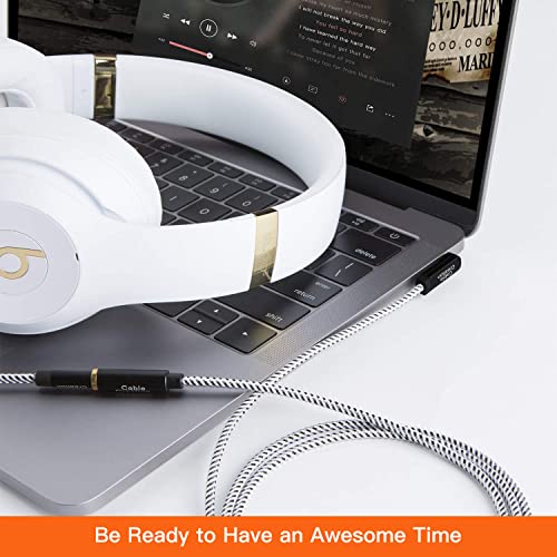 CableCreation 3.5mm Audio Extension Cable 3FT/0.9M, Aux Stereo Jack Cables | Male to Female for Phones, Headphones, Speakers, Tablets, PCs, MP3 Players and More - size: 3 Feet