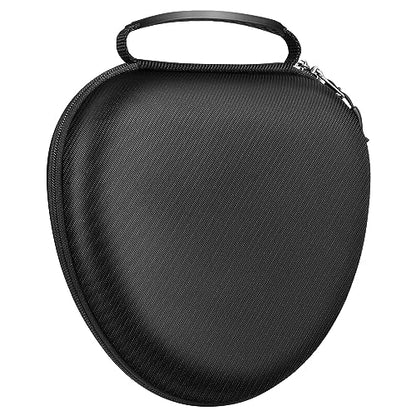 Fintie Hard Case for AirPods Max 2 (2026) and AirPods Max 1 (2024/2020) | Travel Carrying Storage Bag, Shockproof, Protective, Auto Wake/Sleep, Black - color: Black