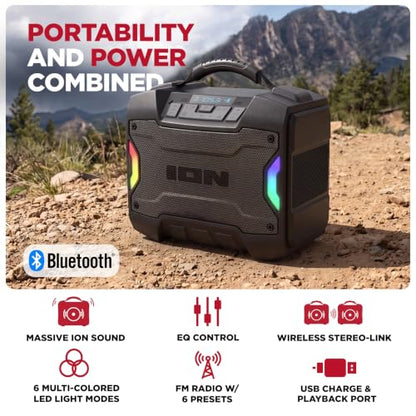 ION Tailgater TD Outdoor Portable Bluetooth Speaker - style: Tailgater TD