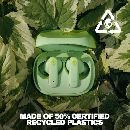 Skullcandy Smokin’ Buds Wireless Noise Isolating Earbuds - Matcha - color: Matcha