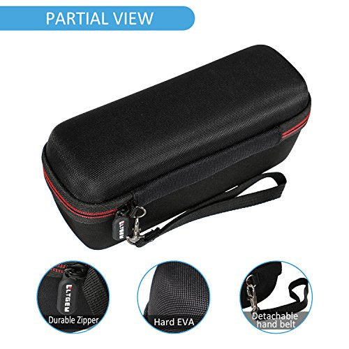 LTGEM Case for Tribit XSound Go/Plus 2 Portable Bluetooth Speaker | Hard EVA Shell, Water-Resistant, Shock Protection, Scratch-Resistant Interior, Portable Travel Storage Case Only