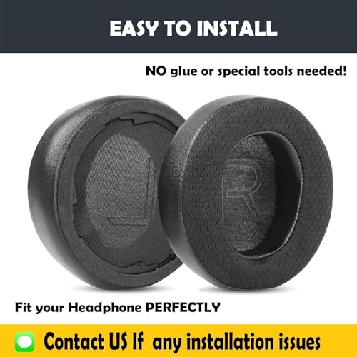 AW510H Earpads Cushion for AW310H/AW510H/7.1 PC Gaming Headsets Ear Covers with Cooling Gel Layer and Memory Foam