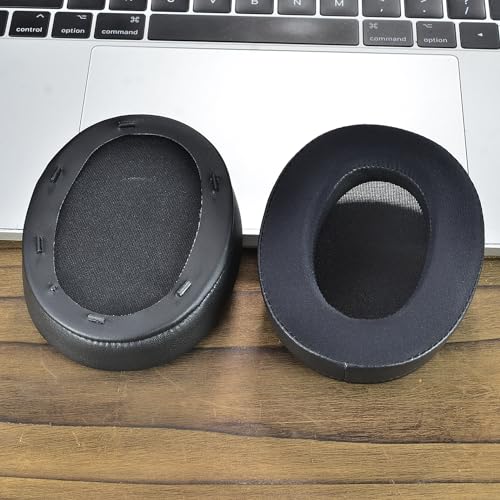 Defean Cooling Ge Earpads for Sony WH-XB910 XB910N(NO fit WH-H910N) | Replacement Ear Cushions for Sony WH-XB910 XB910N Headphones,High-Density Noise Cancelling Foam - color: Black Cooling Ge