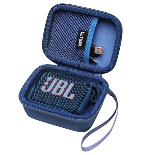 Case for JBL Go 4 /GO 5/Go 3 Ultra-Portable Waterproof Speaker Blue | Hard Carrying Travel Case for JBL Go 4 /GO 5/Go 3 Ultra-Portable Waterproof Speaker - color: Blue, size: JBL GO 4/5/3 Case