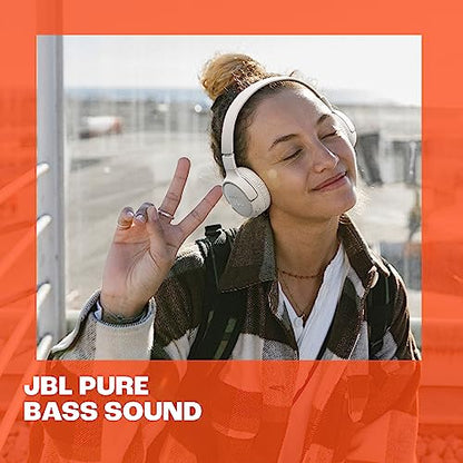 JBL Tune 670NC - Wireless On-Ear Headphones - Black | Adaptive Noise Cancelling with Smart Ambient, Bluetooth 53 with LE Audio, JBL Pure Bass Sound - color: Black
