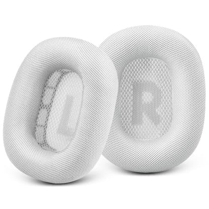 GEVO Upgraded Ear Cushions Replacement Earpads for AirPods Max 1 & 2 Headphones, Protein Leather Ear Pads Ear Covers Cups with Memory Foam and Magnet for AirPods Max 1 & 2 (Silver) - color: Silver