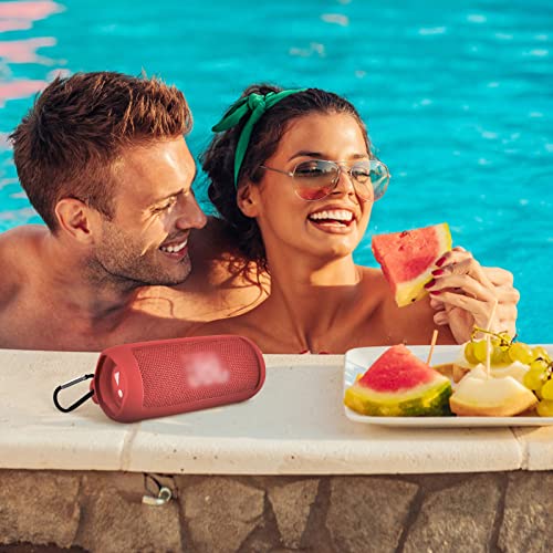 Comecase Silicone Case for JBL FLIP 6 Waterproof Portable Bluetooth Speaker - color: Red