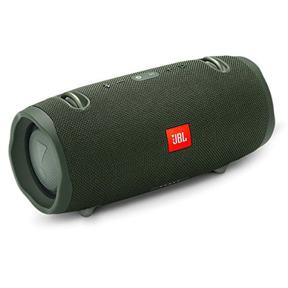 JBL Xtreme 2 - Portable Bluetooth Speaker | Wireless Bluetooth Streaming, Up to 15 hours of playtime, IPX7 waterproof, JBL Connect, Durable fabric and rugged material - color: Green