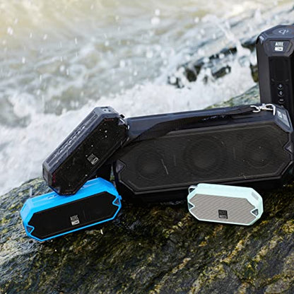 Altec Lansing - HydraJolt Wireless Bluetooth Speaker, Waterproof Portable Speakers with Built in Phone Charger and Lights, Everything Proof Outdoor, Shockproof, Snowproof, 16 Hours Playtime - color: Royal Blue, style: HydraJolt
