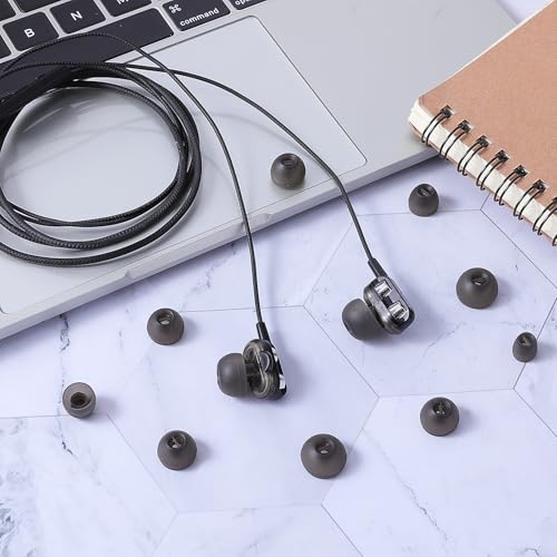 24Pcs Silicone Replacement Earbud Tips Earbud Covers Extra Small Earbuds Tips Replacement Earbud Tips Soft Silicone Earbuds for in-Ear Headphones Extra Small Ear Tips for in Ear Earbuds