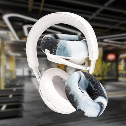 WC SweatZ QC Ultra - Patented Covers for Bose QuietComfort Ultra Gen 1 & 2 | Made by Wicked Cushions | Made with Premium Silicone, Sweatproof & Washable | Marble - color: Marble