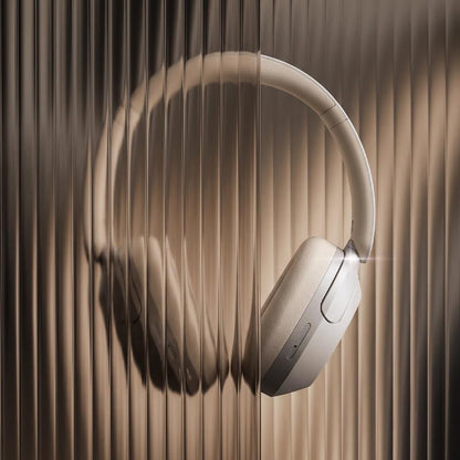 Cubitt Power Headphones with Hybrid ANC | Bluetooth 5.4 Over-Ear Headphones with 60H Playtime, 4 Mics, Auto-Pause, Transparency Mode, Low Latency, Foldable Design, USB-C Fast Charging-Champagne - color: Champagne