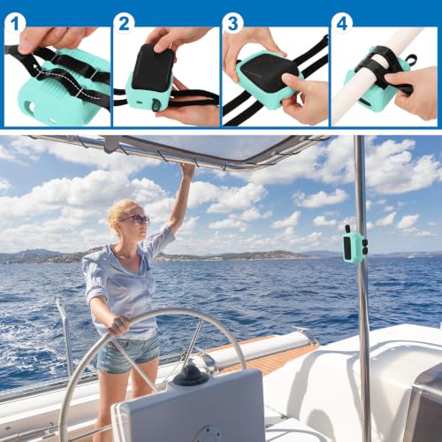 Silicone Case Cover for JBL Go 5 Portable Speaker (Lake Blue) | Travel Carrying Protective Pouch with Attach Straps for Bike Golf Cart Scooter - color: Lake Blue