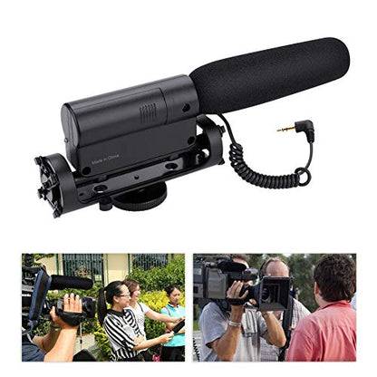 TAKSTAR SGC-598 Interview Microphone for Nikon/Canon Camera/DV Camcorder
