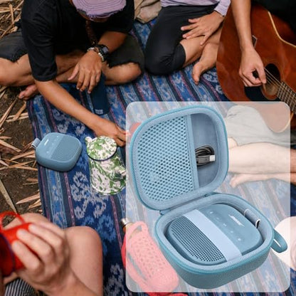Hard Case for Bose SoundLink Micro 2nd Gen Portable Bluetooth Speaker - color: Blue Case
