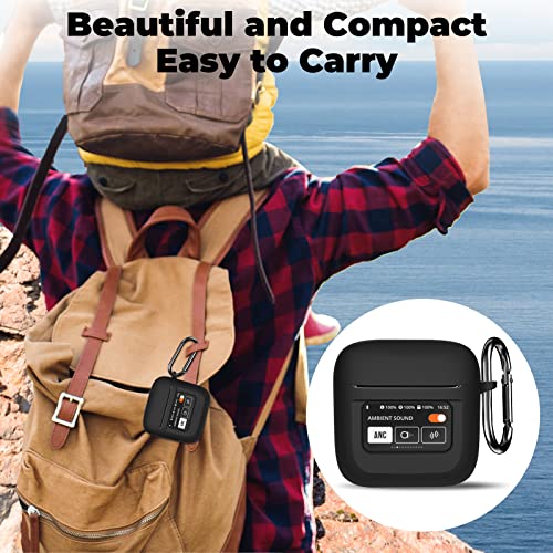 for JBL Tour Pro 2 Case Cover, LCD Touch Screen Visible - color: Black, size: JBL Tour Pro 2
