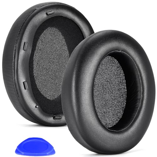 Defean Black Earpads for Sony WH-XB910 XB910N(NO fit WH-H910N) | Replacement Ear Cushions for Sony WH-XB910 XB910N Headphones,High-Density Noise Cancelling Foam - color: Black