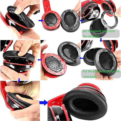 Mpow Replacement Ear Pad Covers for Mpow 059 Bluetooth Over-Ear Headphones