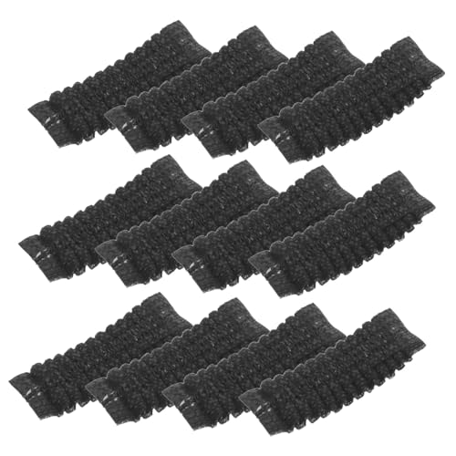 Disposable Microphone Covers Black 200pcs with Elastic Band