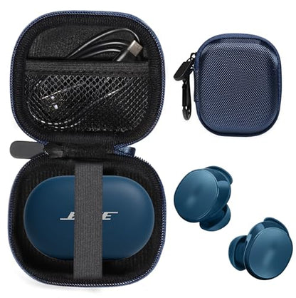Case for Bose New QuietComfort True Wireless Noise Cancelling Earbuds (Blue) - color: Blue