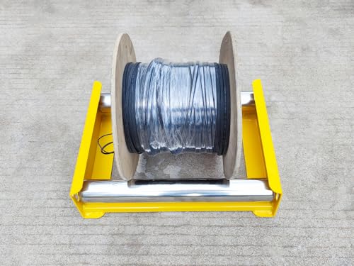 Cable Drum Roller Reel Dispenser Cable Roller Stand for Wire Reel Diameter 20cm to 50cm width 50cm SJC - color: Extended Small Cable Drum Jack