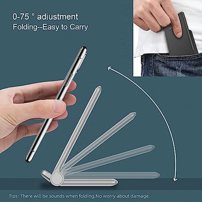 2 in 1 Wireless Charger,Foldable 20W Fast Wireless Charging Stand Compatible with iPhone 16/16 Pro/15/14/13/12/X/AirPods,Dual Phone Induction Charge Station for Samsung,Pixel,Xperia,LG(No Plug) - color: White