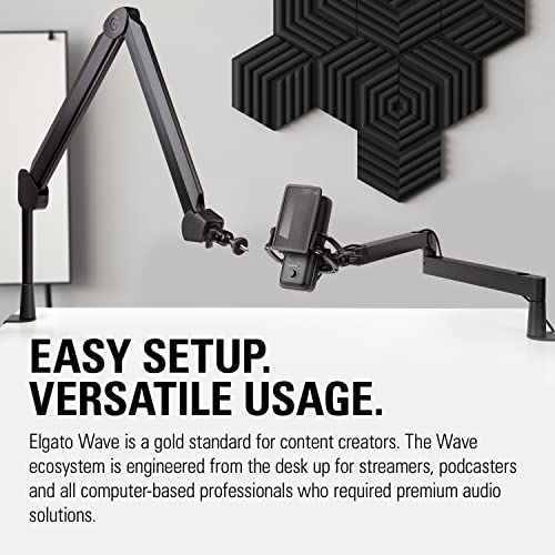 Elgato Wave:3 USB Condenser Microphone for Streaming - color: Black