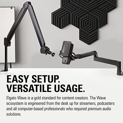 Elgato Wave:3 USB Condenser Microphone for Streaming - color: Black