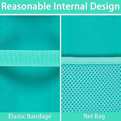 co2CREA Hard Case for BolaButty X-GO C27C Bluetooth Speaker Speaker,Teal | Travel Protective Storage Bag with Mesh Pocket & Handle, Shockproof EVA Shell and Soft Lining - color: Teal