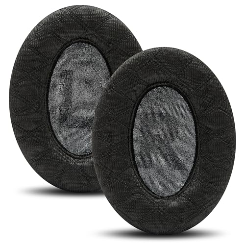 WC Freeze V2 Cloud - Angled Cooling Gel Earpads Compatible with HyperX Cloud Series by Wicked Cushions | Angled Pads for Extreme Comfort, New Freeze V2 Cooling Fabric, Extra Thick | Black - color: Black