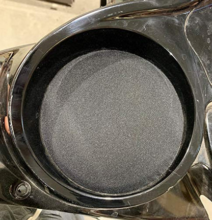 Universal Water Resistant Hydrophobic Speaker Grill Fabric Material. Made to Help Protect Speakers From Water