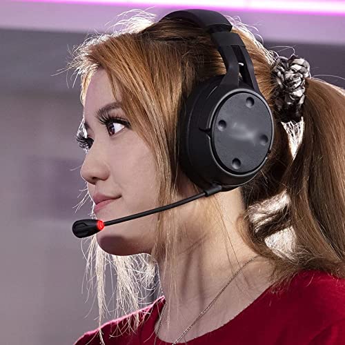 Cloud Flight MIC, Boom Microphone Replacement for Kingston Cloud HYPERX Cloud Flight and Flight S Gaming Headset on PS5, PS4, Xbox One, PC, Mac, Phone, Noise Cancelling