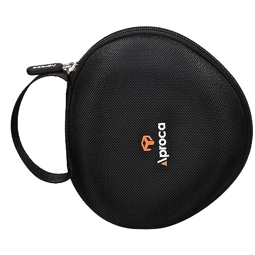 Aproca Headphones Case Compatible with iClever BTH12 / HS19 / BTH26 / BERIBES/eKids Jurassic World Foldable Kids Headphones, Portable Storage Bag - color: Black-Pro