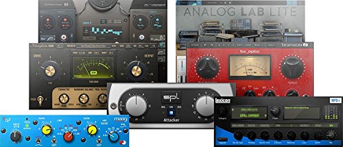 Presonus AudioBox 96 Audio USB 2.0 Recording Interface and Studio One Artist Software kit with Condenser Microphone Shockmount, and XLR Cable (Black)