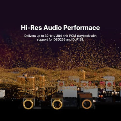Creative Sound Blaster X5 Hi-Res Dual DAC USB Headphone Bi-Amplifier | Hi-Res USB DAC, External DAC, Dual DAC, Fully Balanced, Xamp, Headphone Amplifier, Audiophile