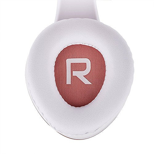 PowerLocus Bluetooth Over-Ear Headphones, Wireless Stereo Foldable Headphones Wireless and Wired Headsets with Built-in Mic, Micro SD/TF, FM for iPhone/Samsung/iPad/PC (Rose Gold) - color: Rose Gold