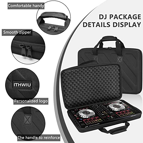 Lightweight Molded Hard Storage Case Fits for DDJ-FLX4 / DDJ-400 / DDJ-SB3 SB2 or DDJ-RB 2-Channel Controller - size: DDJ-FLX4