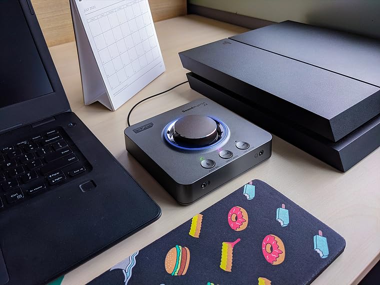 Sound Blaster X4, External USB DAC & Headphone Amp, 7.1 Surround