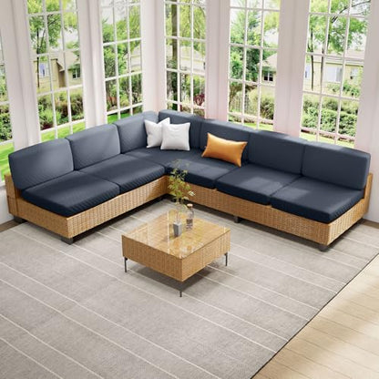 Jacquard Couch Cushion Covers, L Shape Sectional Sofa Slipcovers | Diamond Lattice, L Shape Sectional Fit, Washable, Chaise Cushion Cover, Sofa Protection (1 Piece for Chaise XL) - color: Grey, size: Chaise XL (1 Piece)