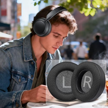 SOULWIT Mesh Earpads for LEVN CT003 - Black