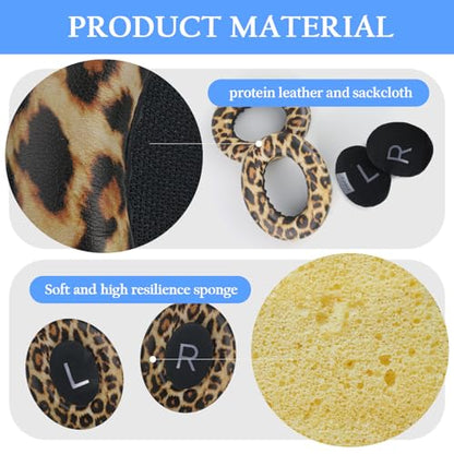 Adhiper Replacement Ear Pads for Bose 700/NC700 Wireless Headphones - color: Leopard Print