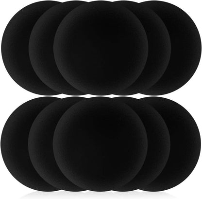 Foam Ear Pad Replacement Cushions, Headphone Earphone Headset Disposable Sponge Covers (65mm - 2.5") 5 Pairs - color: Foam, size: 65mm