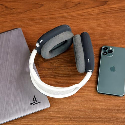 WC ShellZ Max - Protective Shell Covers for AirPods Max 1 & 2 | Made by Wicked Cushions | Made with Premium Silicone | Black - color: Black