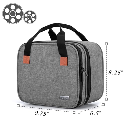 LUXJA Carrying Bag Compatible with DR.J Mini Projector, Gray - color: Gray