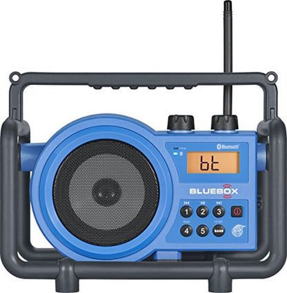 Sangean BB-100 BlueBox AM/FM Ultra-Rugged Digital Receiver with Bluetooth and Built-in Battery Charger