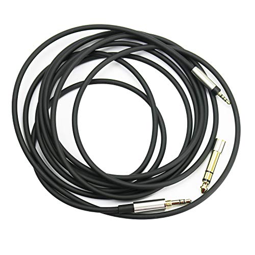 NewFantasia Replacement Audio Upgrade Cable Compatible with Bose 700, QuietComfort 25, QuietComfort 35, QC25, QC35 II, QC35, QC45 Headphones 3meters/9.9feet - size: 9.9 feet