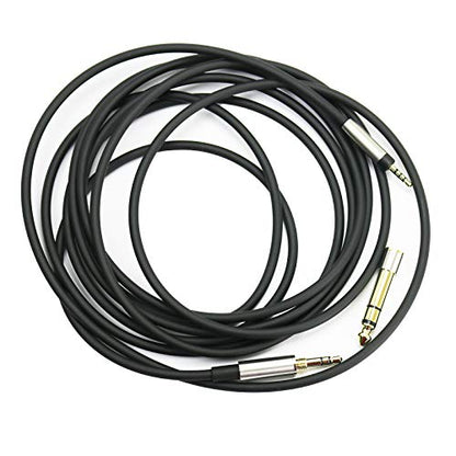 NewFantasia Replacement Audio Upgrade Cable Compatible with Bose 700, QuietComfort 25, QuietComfort 35, QC25, QC35 II, QC35, QC45 Headphones 1.5meters/4.9feet - size: 4.9 feet