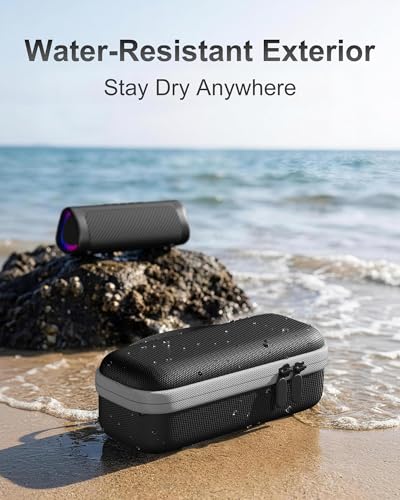 ProCase Microphone Case for JBL Speaker Wireless Two Microphone System Bundle with Hard Travel Case for BolaButty/Beats Pill Portable Speaker