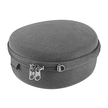 Geekria Shield Kids Headphones Case for Foldable On-Ear Headphones, Replacement Hard Shell Travel Carrying Bag with Cable Storage, Compatible with JBL Tour One M3, Beats Studio Pro. - color: Grey