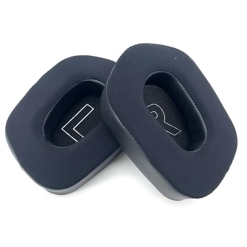 Replacement Earpads for Logitech G733 G535 G335 Lightspeed Wireless Gaming Headset, Ear Pads Cushions with Comfort Noise Isolation Foam (Cool Gel Black) - color: Cool gel Black